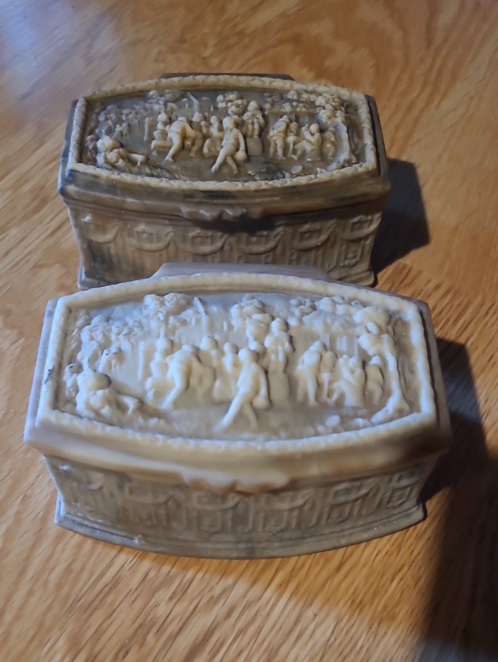 Vintage Genuine Incolay Boxes